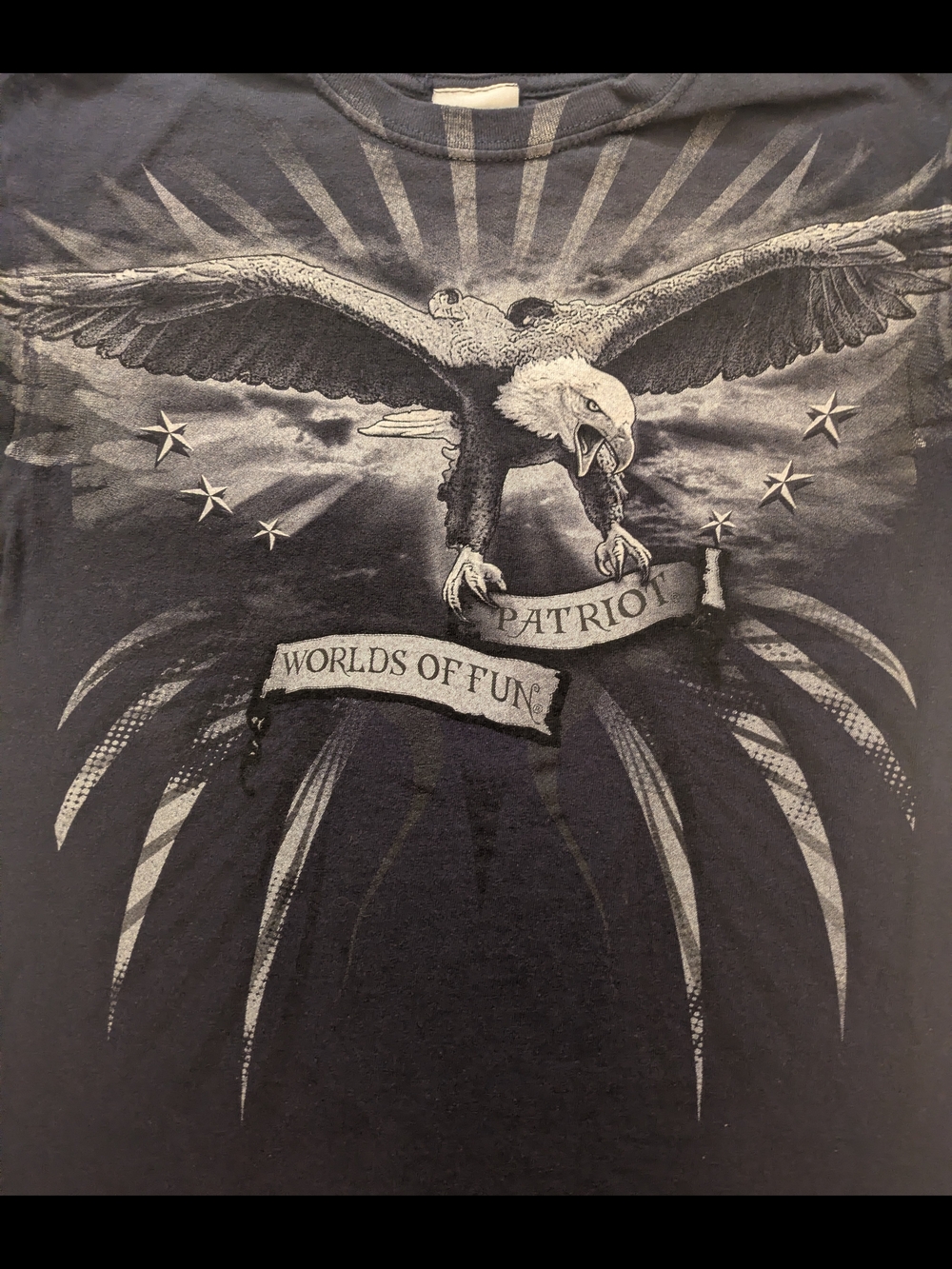 Men's Black Eagle Graphic T-Shirt